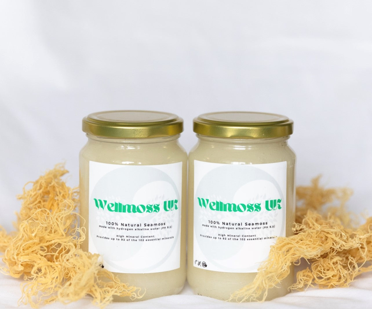 6th August 2026 Delivery - Smethwick | Organic Seamoss Gel 370ml x 2 Jars
