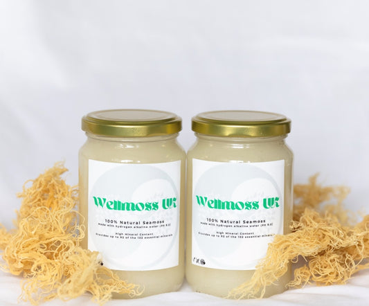 6th August 2026 Delivery - Smethwick | Organic Seamoss Gel 370ml x 2 Jars