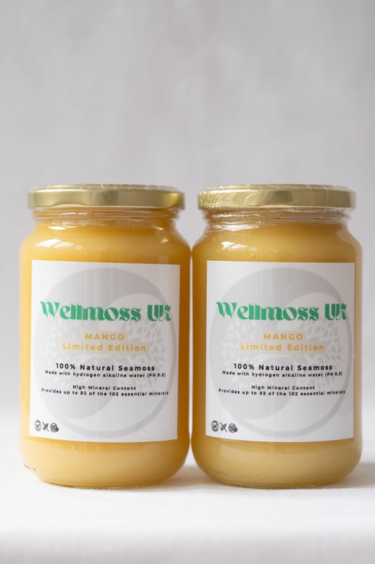 Mango Sea Moss Gel 370ml x 2 Jars (PRE-ORDER)